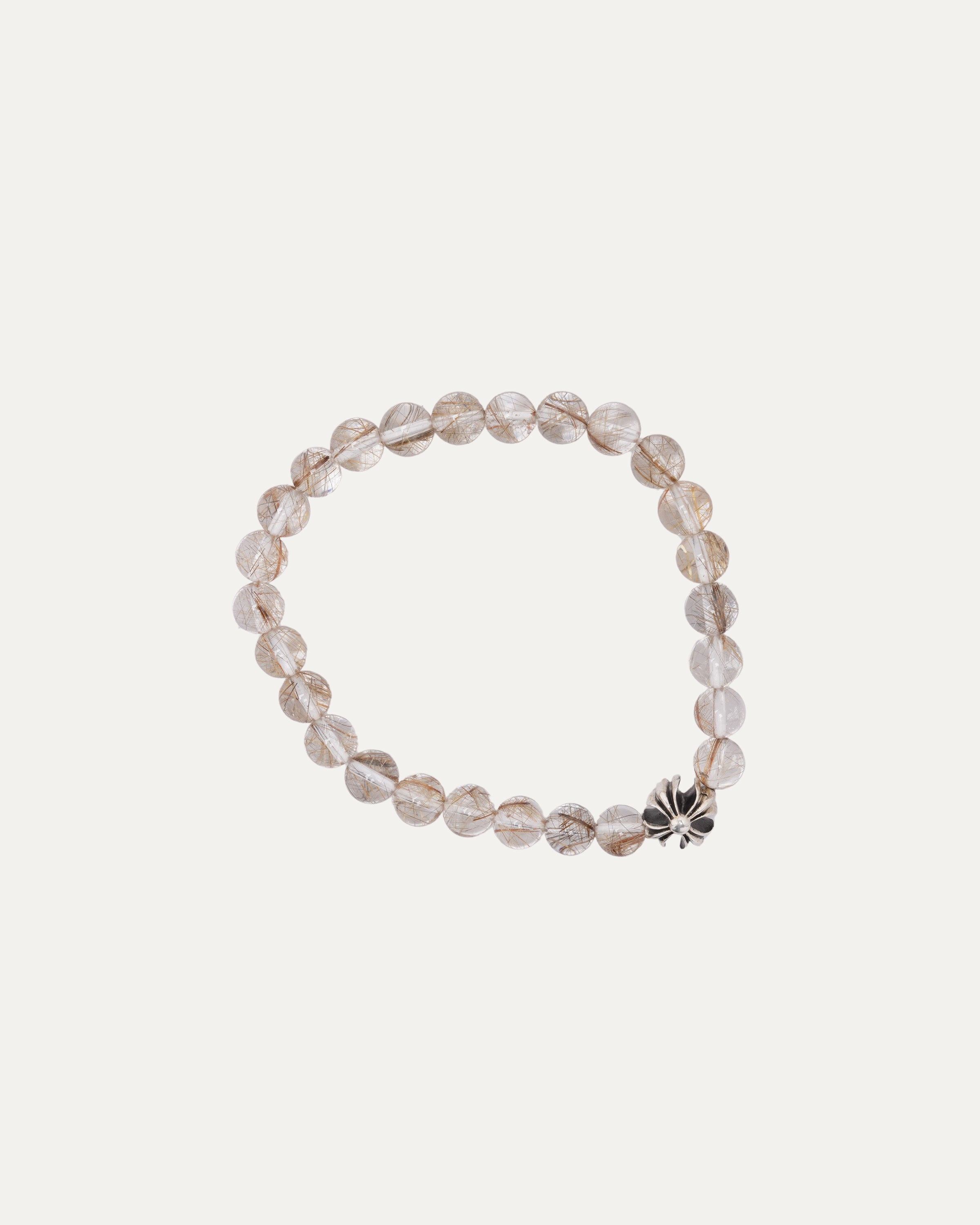 6mm Cross Bead Bracelet for Women - Religious Christian Jewelry, Adjustable Stretch Elastic String, Fashion Boho Style - Perfect for Church, Prayer, Daily Wear & Gift Giving