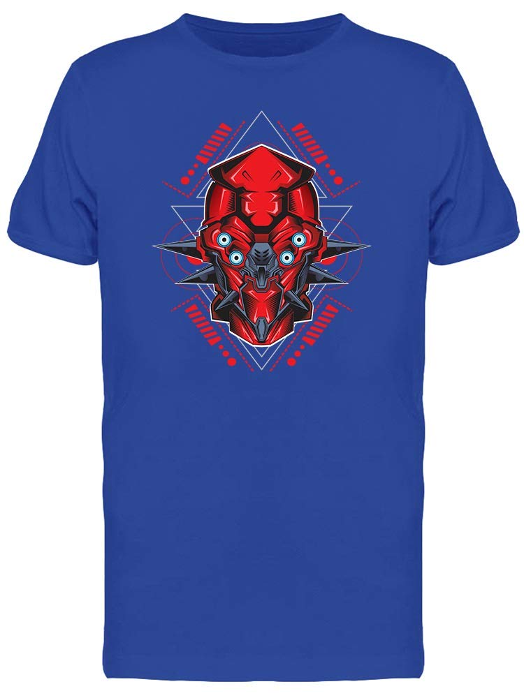 Smartprints Strong Fighter Robot T-Shirt for Men - Cool Graphic Tee for Casual Wear, Gaming, and Street Style