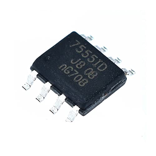 20 PCS ICM7555ID 7555 SOP-8 CMOS Timer IC - Precision Timing Circuit for DIY Electronics, Industrial Control & Automation Projects