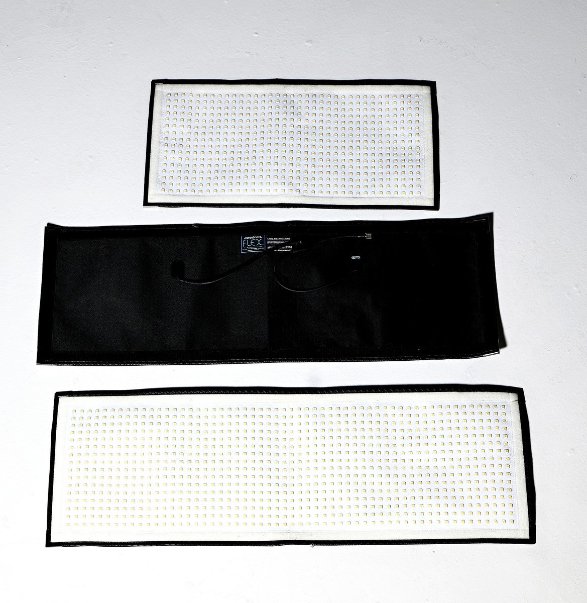 Used Westcott Peter Hurley Flex Cine Bi-Color 3 Light Kit (1x2') - Professional Photography & Video Lighting for Studios, Portraits, and YouTube Content Creation