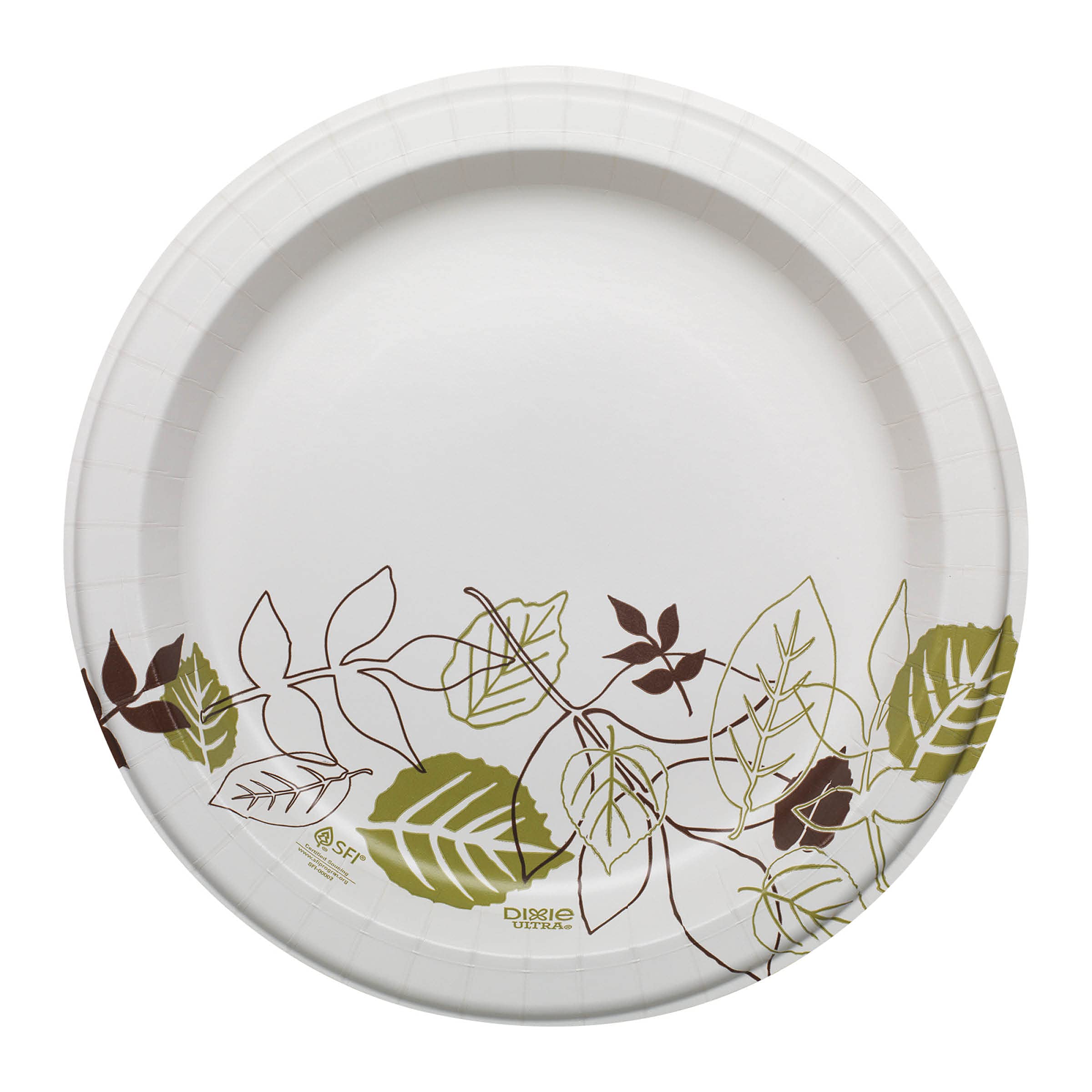 Dixie Ultra 10-Inch Heavy Duty Paper Plates - 500 Count (4 Packs of 125) for Parties, BBQs & Events | Durable Disposable Dinnerware by GP PRO