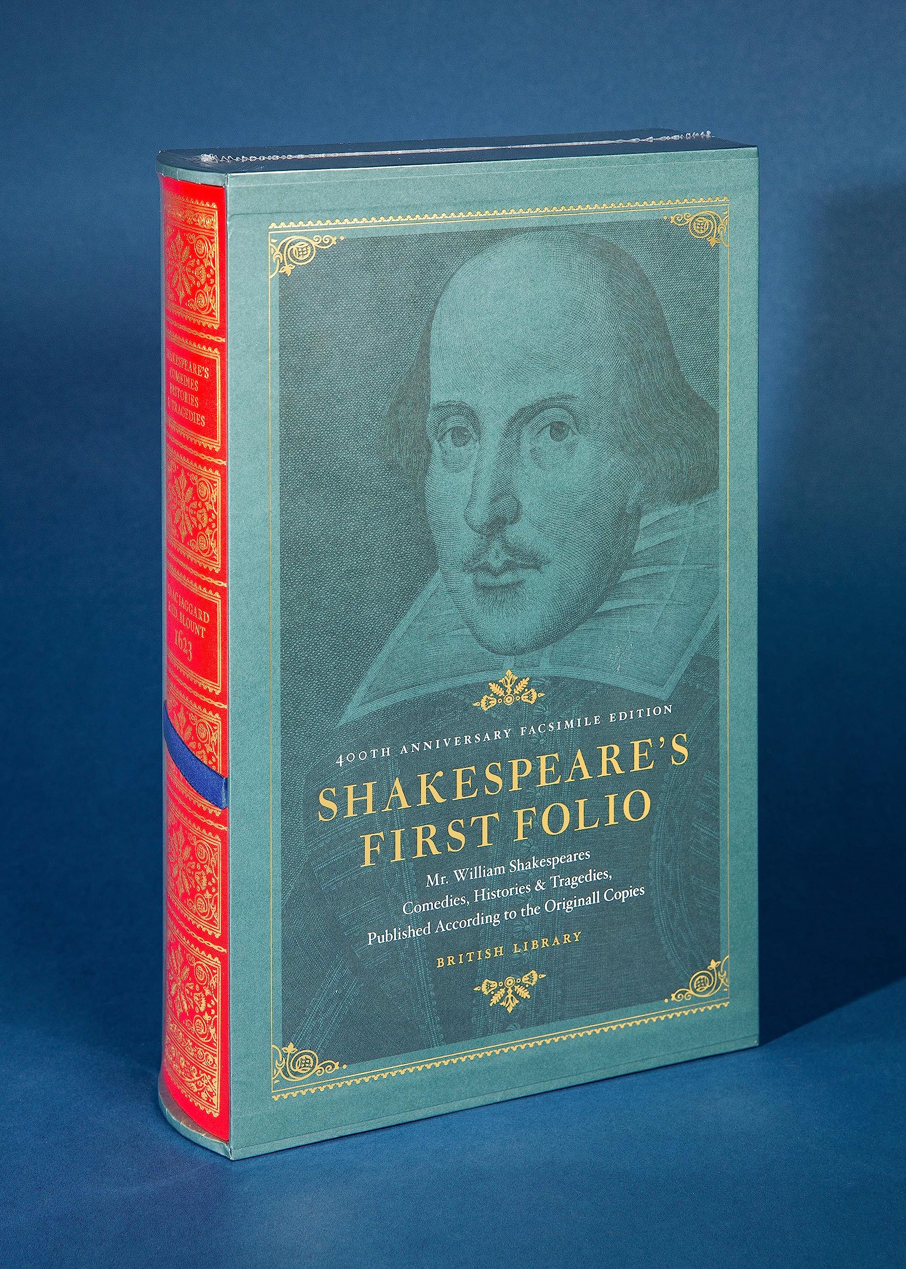 Shakespeare's First Folio 400th Anniversary Facsimile Edition - Mr. William Shakespeare's Comedies, Histories & Tragedies | Authentic Reproduction | Perfect for Literary Collectors, Theater Enthusiasts & Renaissance Studies