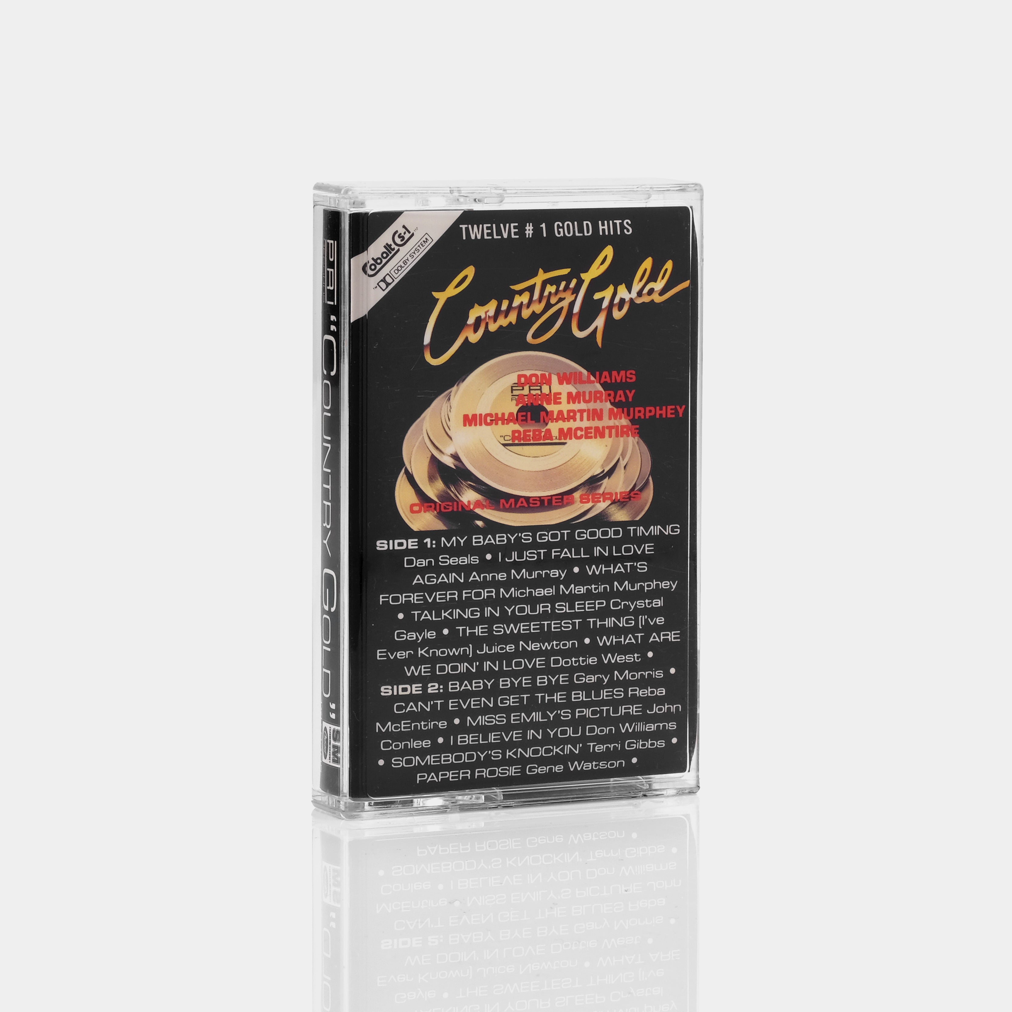 Country Gold Cassette Tape - Vintage Music Collection for Retro Music Lovers | Perfect for Car, Home & Gift Use