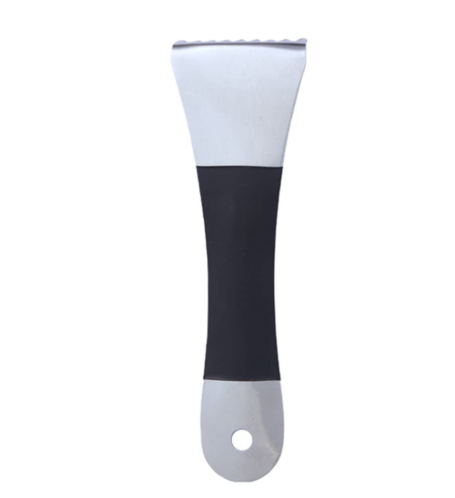 WOIWO Stainless Steel Fish Scale Scraper - Manual Multi-Purpose Tool for Scaling, Gill Cutting & Fish Cleaning - Perfect for Home Kitchen, Fishing Trips & Outdoor Cooking