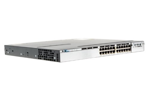 Refurbished Cisco WS-C3750X-24P-L 24-Port Gigabit PoE Switch | Layer 3 Managed Network Switch | Ideal for Small Business & Enterprise Networks