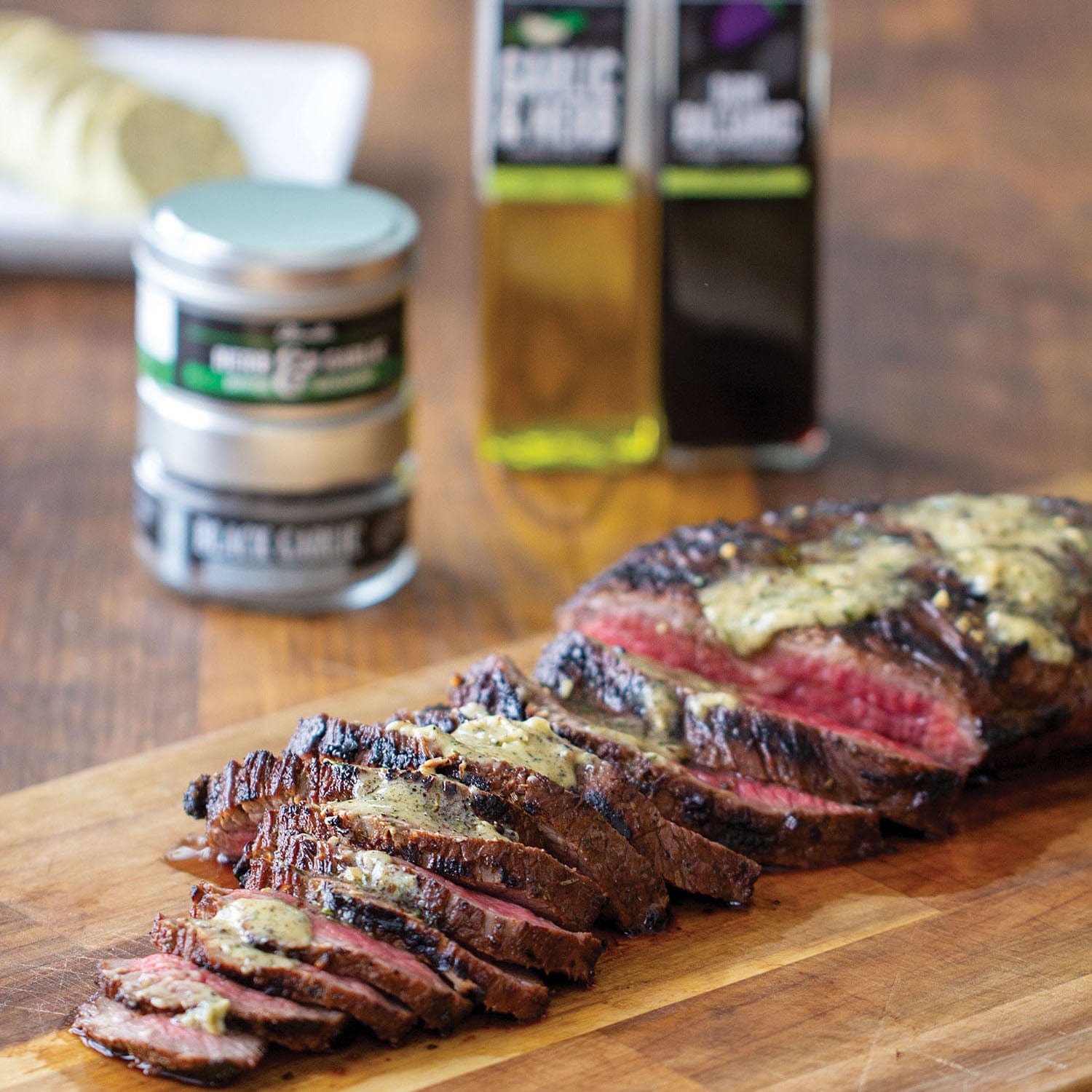 Olivelle Herb & Garlic Dipper & Seasoning - Premium Cooking Oil for Bread, Pasta & Salad - Perfect for Dipping, Marinating & Gourmet Recipes