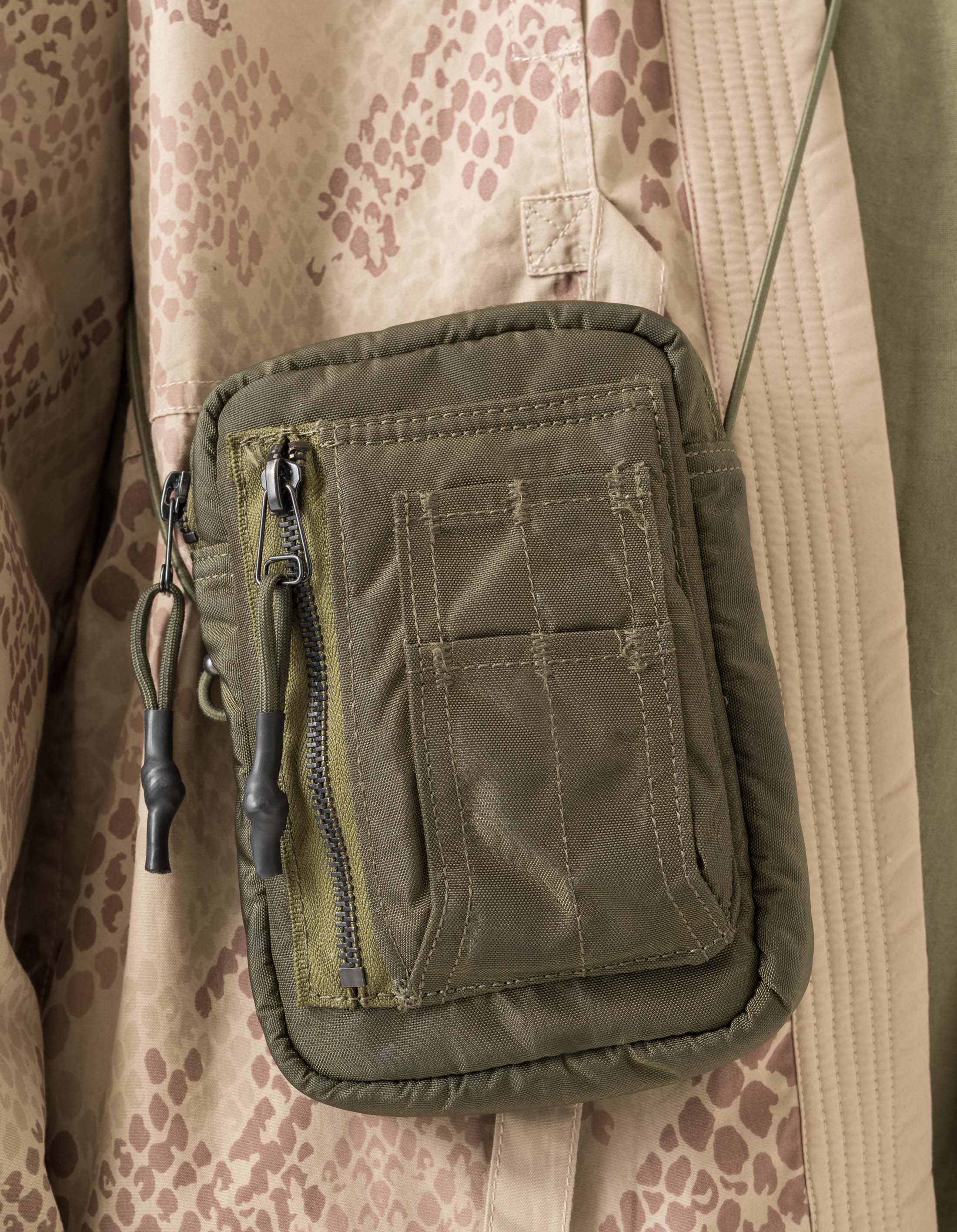 Maha MA Pocket Pouch - Compact Olive Green Organizer for Travel, Hiking & Everyday Carry | Water-Resistant Storage Bag for Essentials, Keys & Small Items