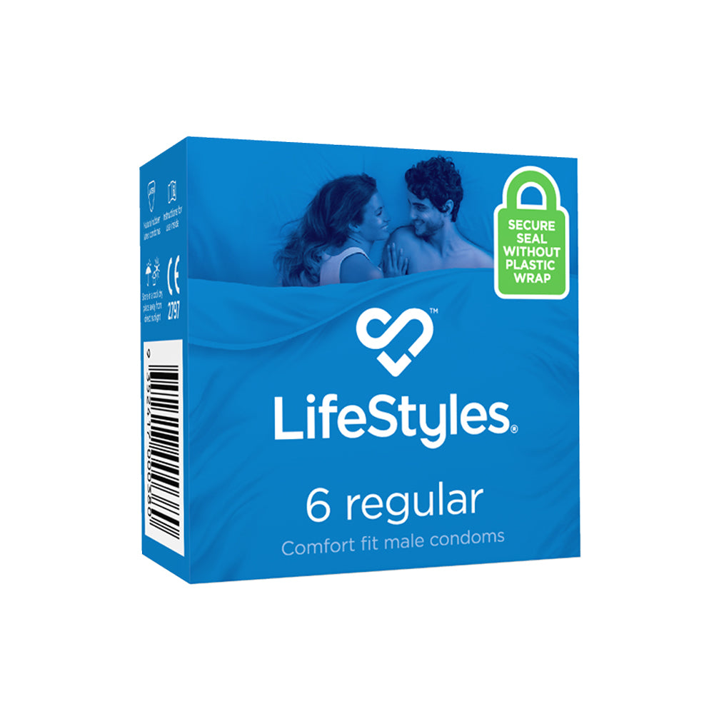 Ansell LifeStyles Regular Latex Condoms - 36 Count Pack | Ultra Thin & Reliable Protection | Perfect for Safe Intimacy & Birth Control | Great for Couples & Dating Scenarios
