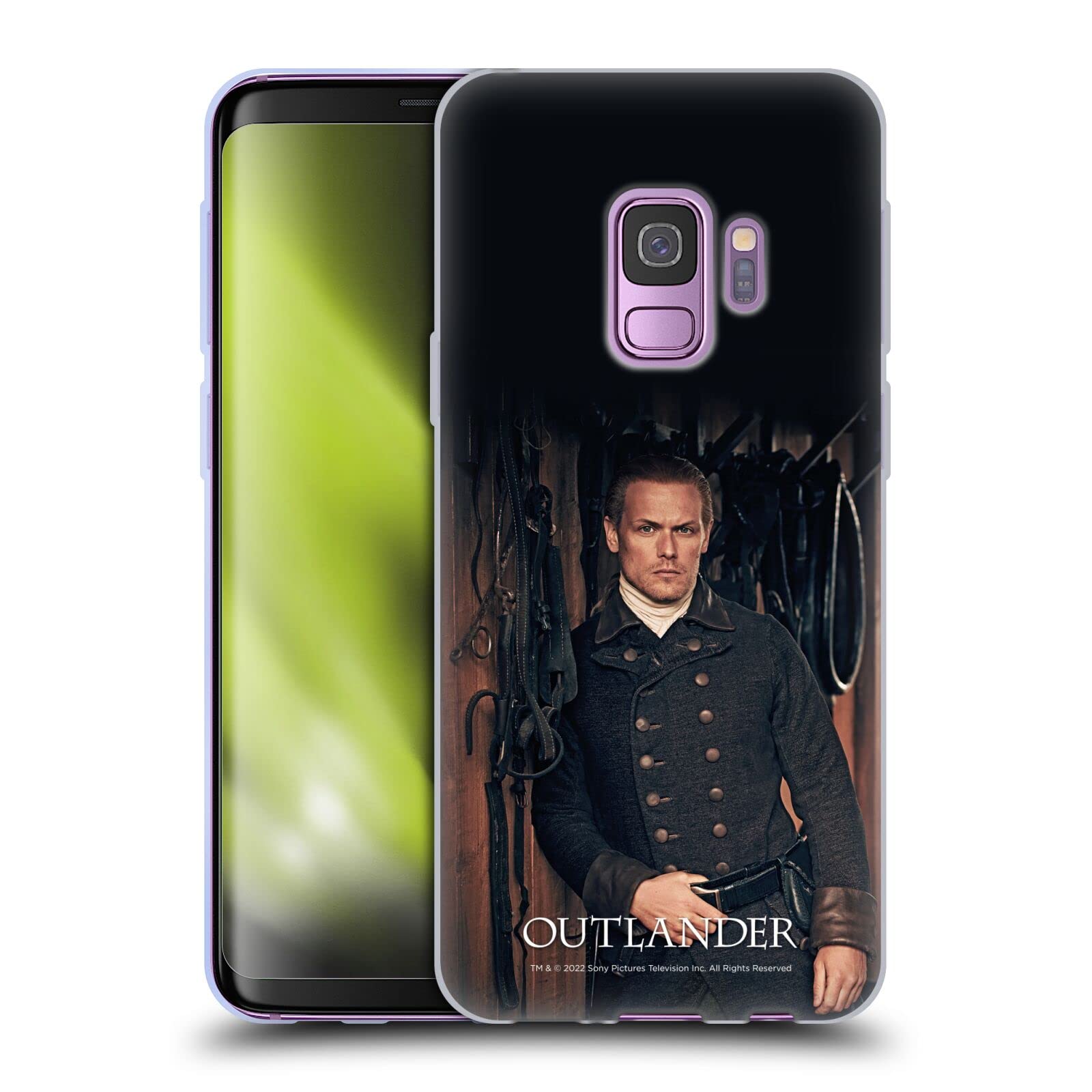 Head Case Designs Officially Licensed Outlander Jamie Fraser Season 6 Characters Soft Gel Case for Samsung Galaxy S9 - Perfect Gift for Fans & Daily Protection