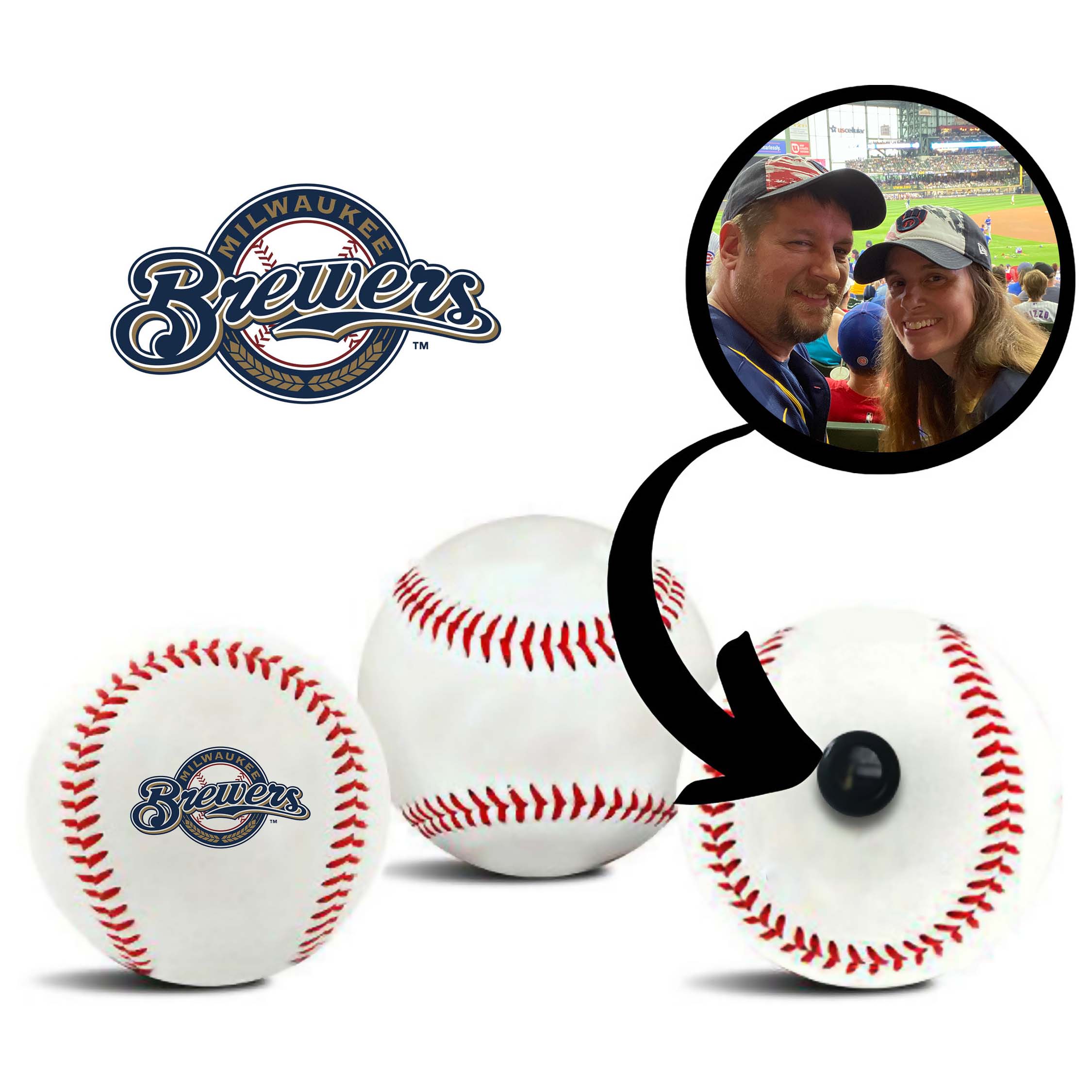 Milwaukee Brewers MLB Baseball Picture Inside - Perfect for Fans, Home Decor & Sports Memorabilia Collection