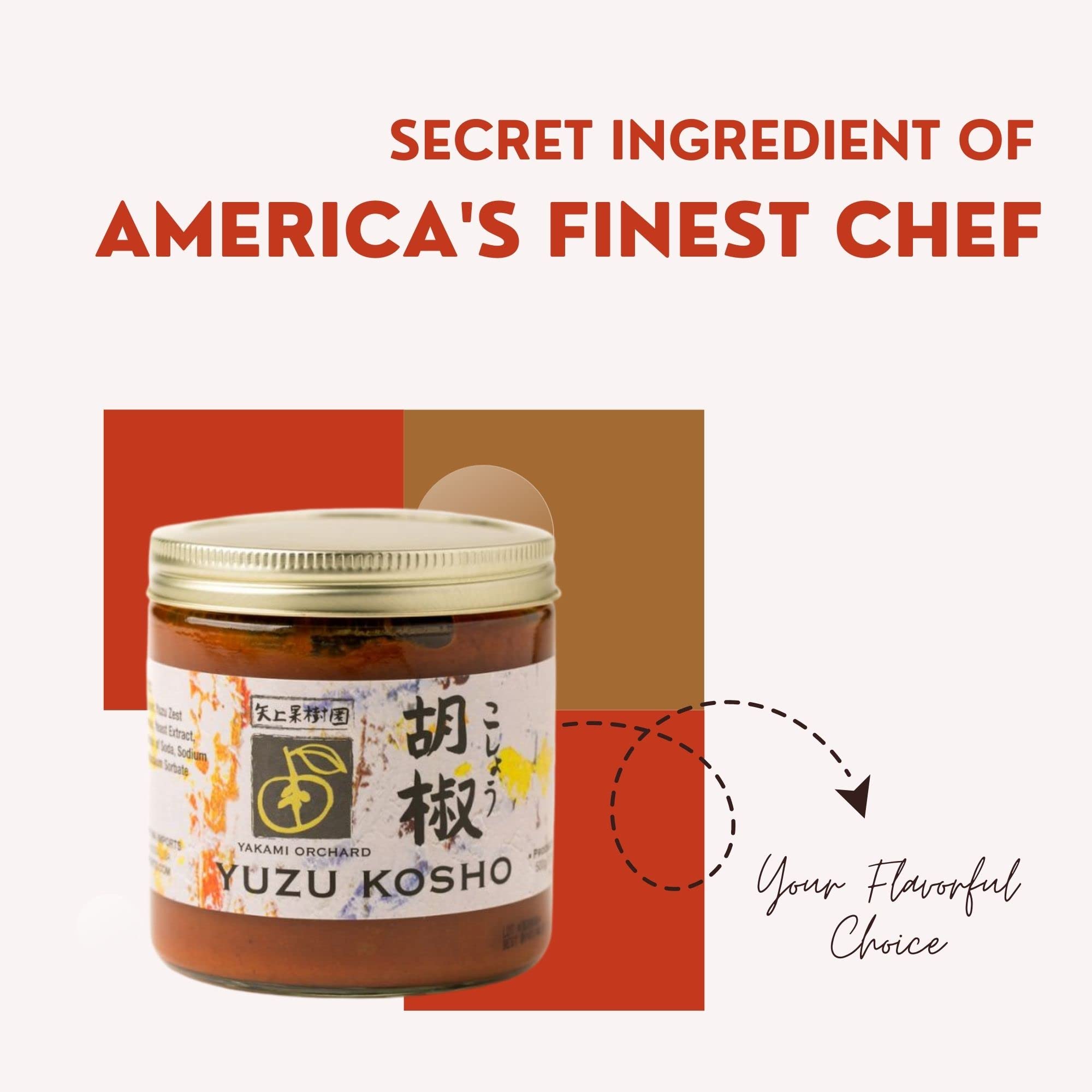 Premium Red Yuzu Kosho Japanese Chili Paste - 17.6 oz Glass Jar - Authentic Citrus Chili Condiment for Sushi, Ramen, Grilled Meats & Asian Cooking
