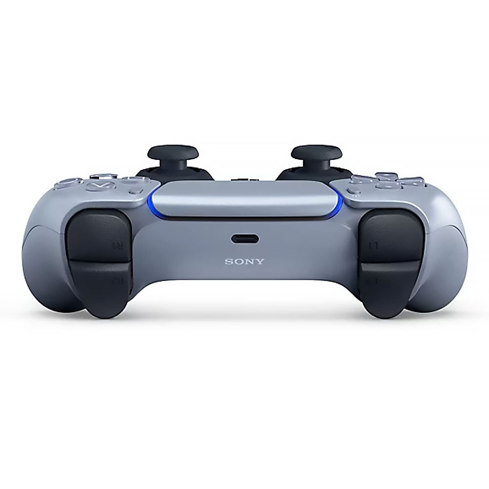 Sony PlayStation 5 PS5 DualSense Wireless Controller - Sterling Silver Edition | Compatible with PS5 Console, Gaming, Streaming & VR