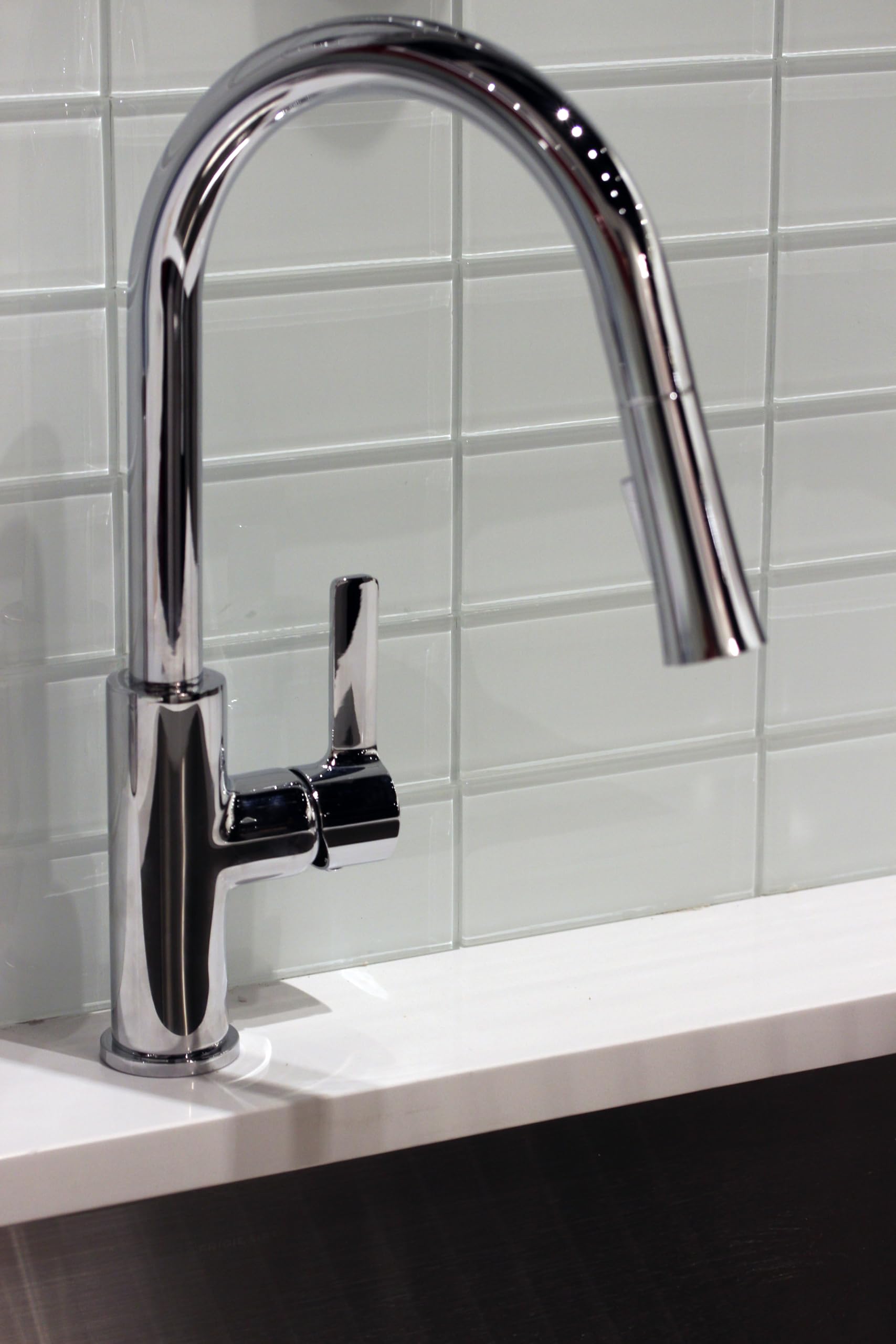 Blossom Chrome Kitchen Faucet - Pull Down Sprayer & 360° Swivel Spout for Modern Homes