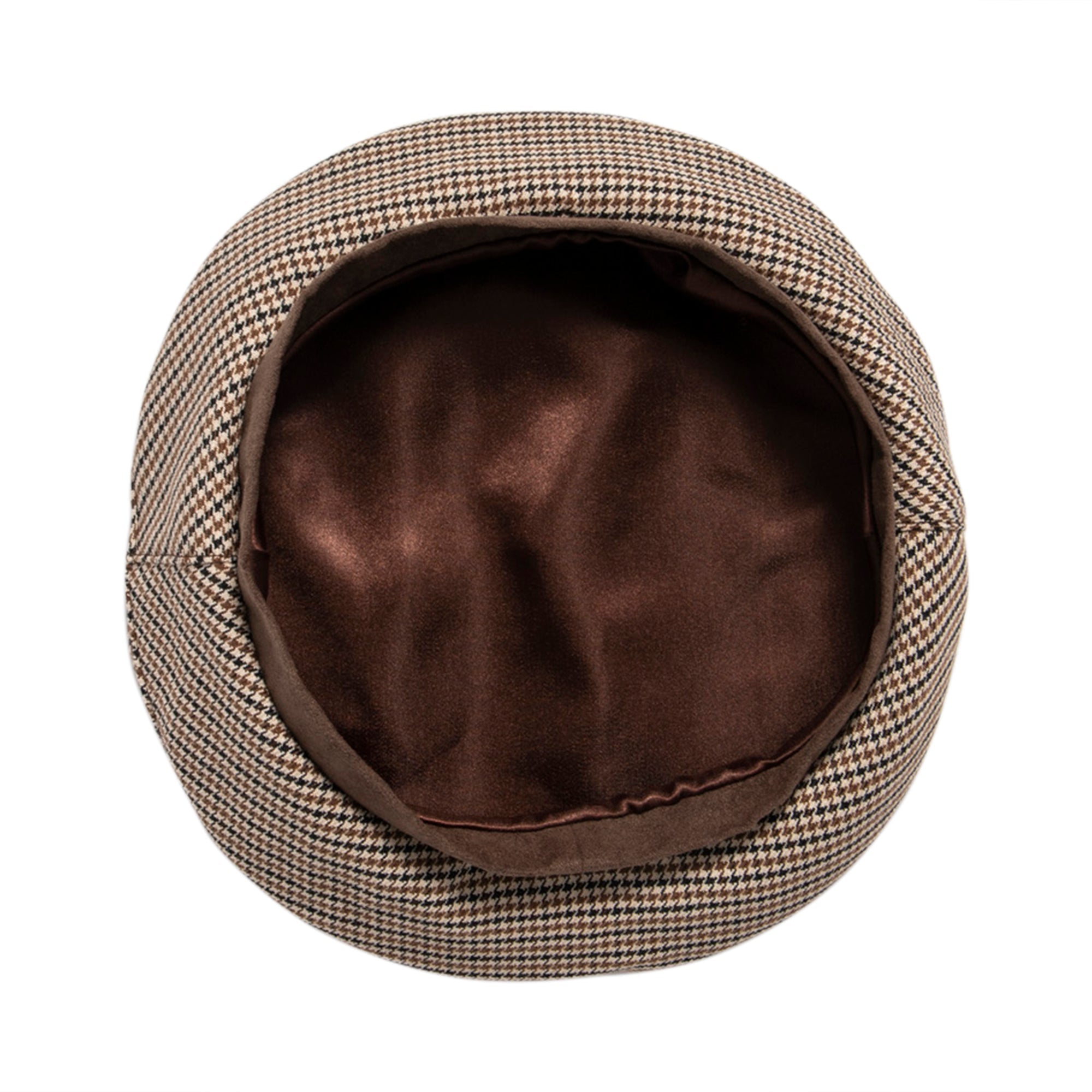 Women's Fashion Plaid Beret Hat with Faux Suede Band - Stylish Winter Accessory for Outfits & Photoshoots