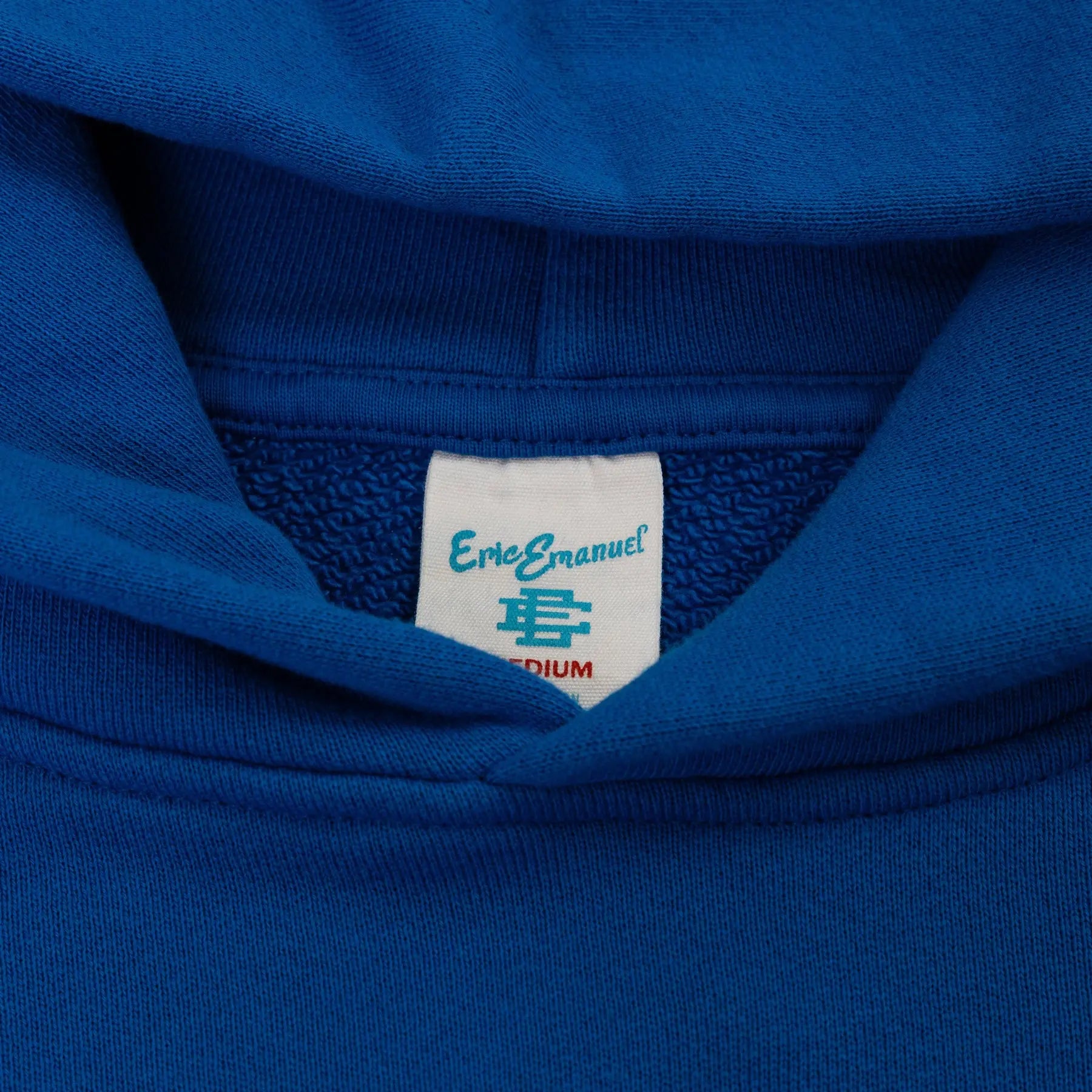 Eric Emanuel EE Basic Blue Hoodie for Men - Premium Cotton Streetwear Pullover | Perfect for Casual Wear, Gym & Outdoor Activities