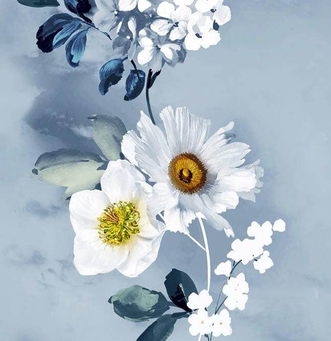 Blue Floral
