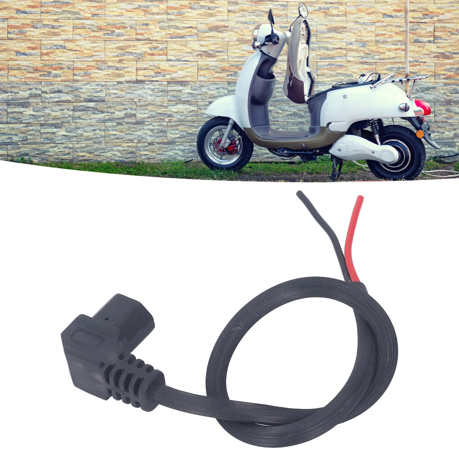 2PCS 1.5mm² Electric Bike Charging Port Socket - Replacement Battery Charger Socket for E-Bike & Electric Scooter - Perfect for DIY Repair & Maintenance