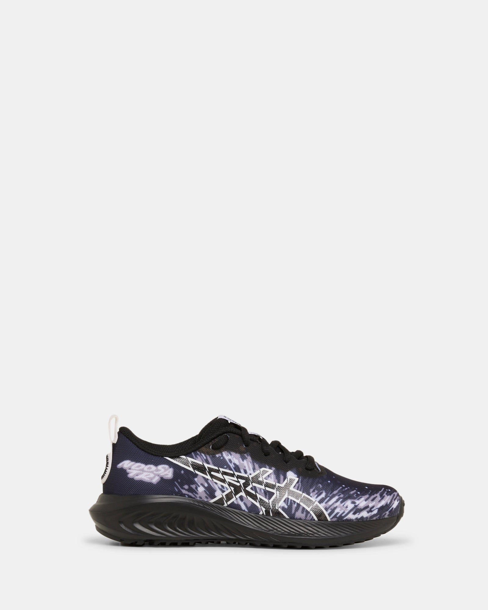 ASICS Gel Noosa Tri 16 Running Shoes for Kids - Black/White - Lightweight Performance Sneakers for School, Training & Triathlon Races