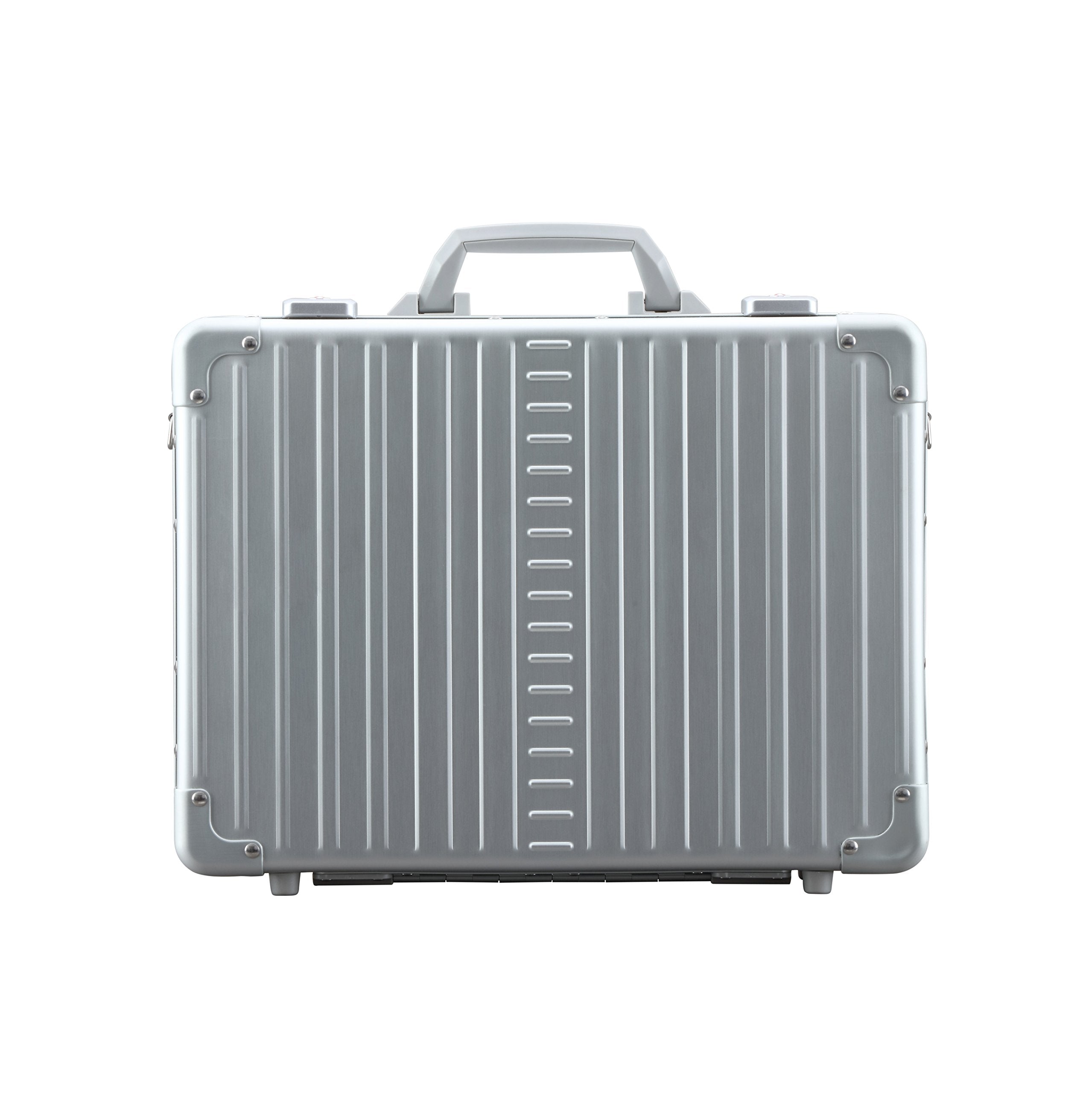 Aleon 17 Inch Aluminum Business Briefcase - Professional Hardside Attache Case for Work, Travel & Office Use | Durable Laptop Briefcase for Business Professionals & Executives