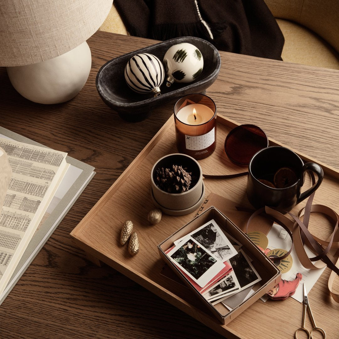 Ferm Living Alza Bowl - Handmade Ceramic Serving Bowl for Salad, Soup, Pasta - Perfect for Dining, Entertaining & Home Decor