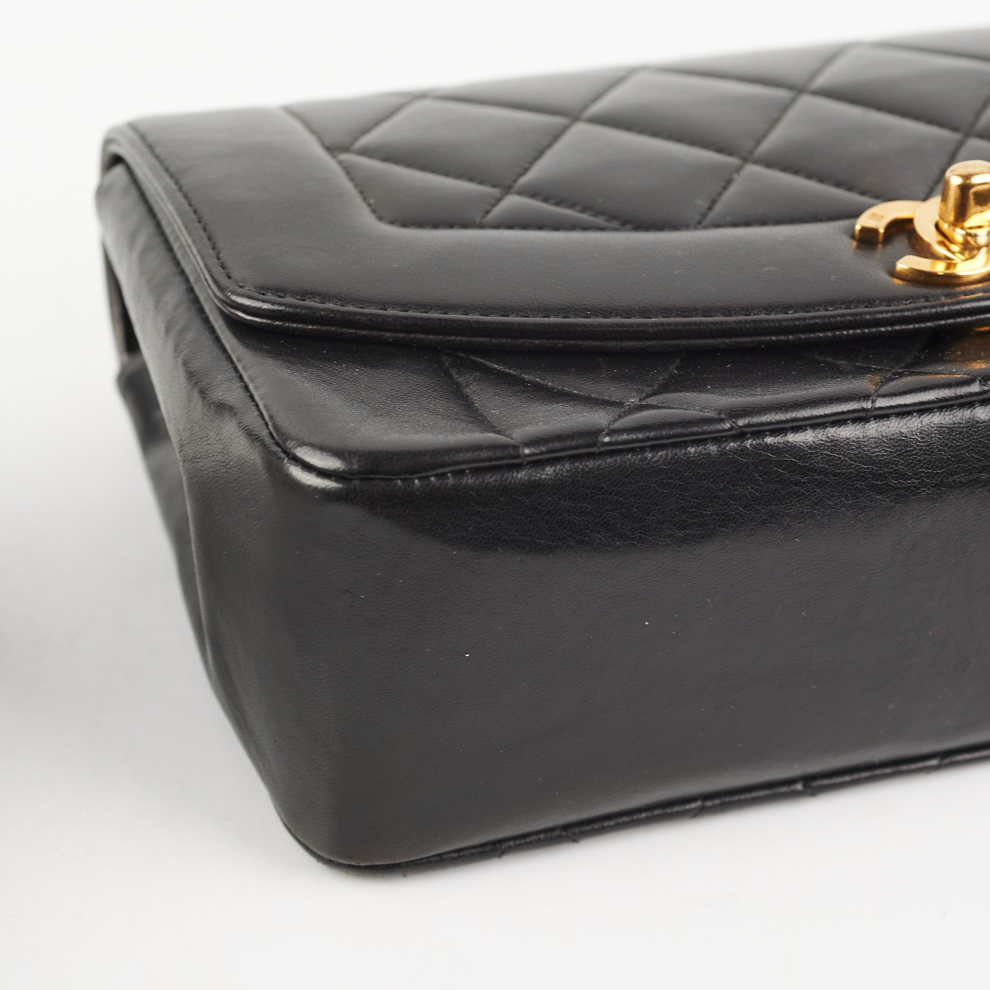 Chanel Small Diana Flap Bag GHW Black - Luxury Quilted Leather Crossbody Bag for Women | Perfect for Evening Parties, Date Nights & Special Occasions