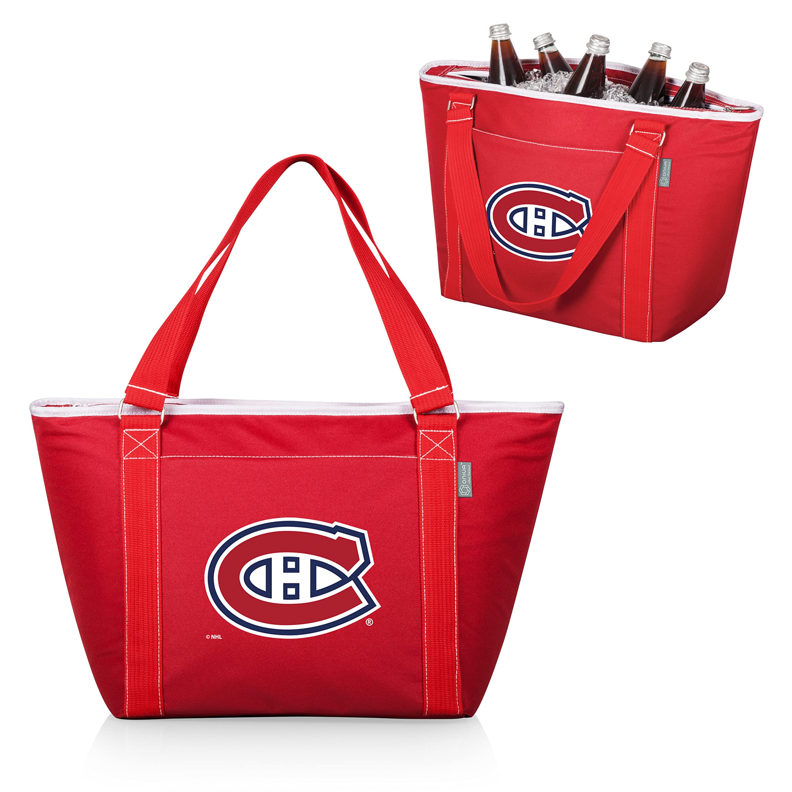 NHL Topanga Insulated Soft Cooler Tote Bag - Leakproof Picnic Cooler for Beach, Camping & Outdoor Activities - Lightweight & Durable Cooler Bag for Sports Fans