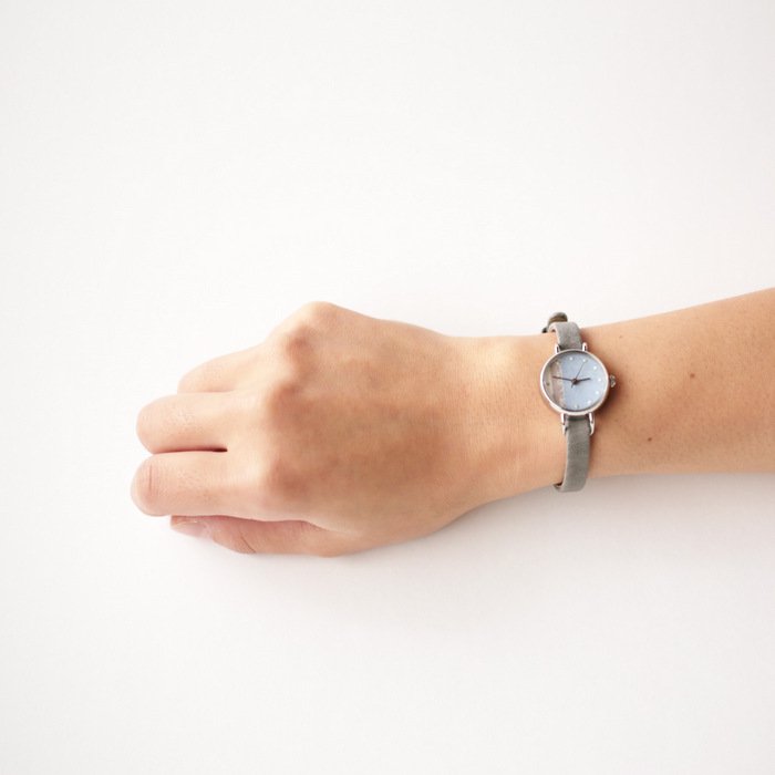 Elegant Women's Wristwatch - Dayflower Blue Japanese Handmade Watch for Women | Perfect for Office, Date Night & Special Occasions