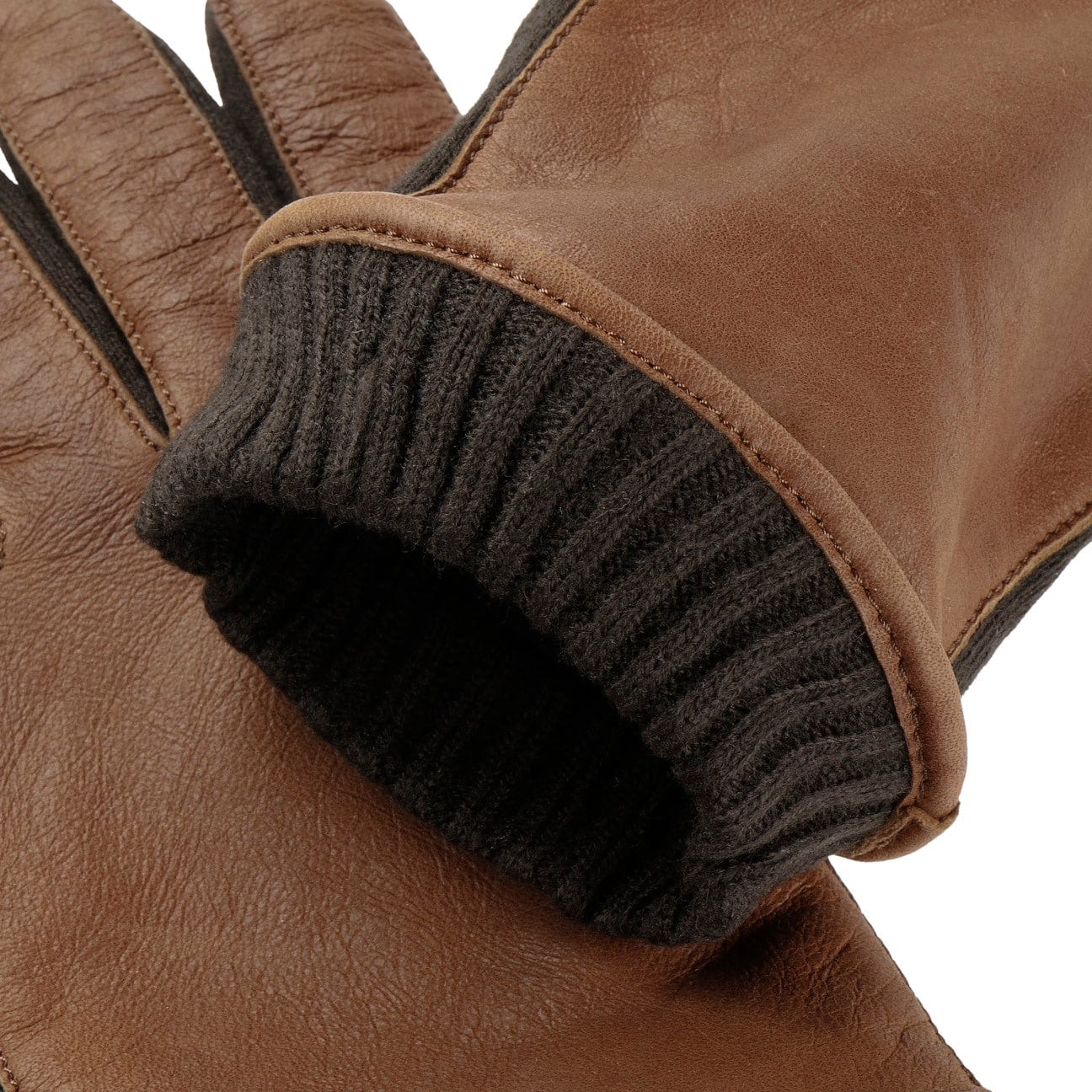 Pearlwood Harris Leather Gloves for Men & Women - Premium Soft Cowhide Driving & Winter Gloves - Touchscreen Compatible, Warm & Durable for Outdoor Activities, Motorcycle Riding & Snow Sports