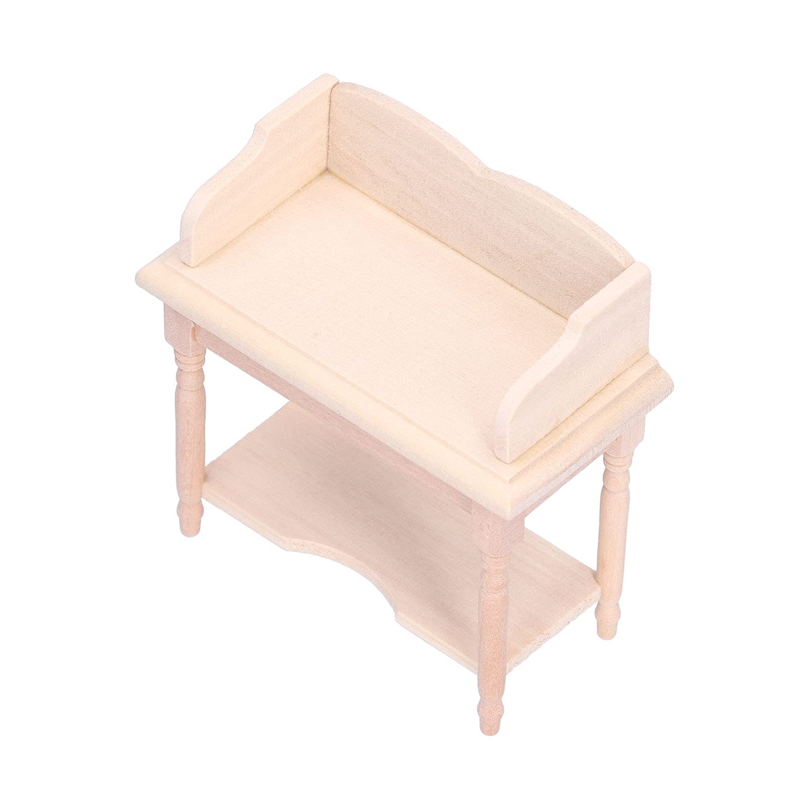Non-Toxic Mini Dollhouse Desk for Kids - 3.4