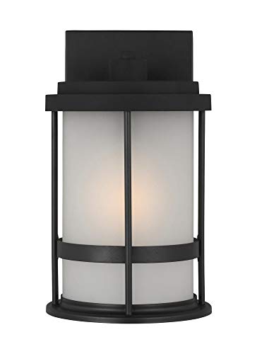 Generation Lighting 8590901-12 Small Outdoor Wall Lantern - Weatherproof Exterior Light Fixture for Porch, Patio & Garden Decor