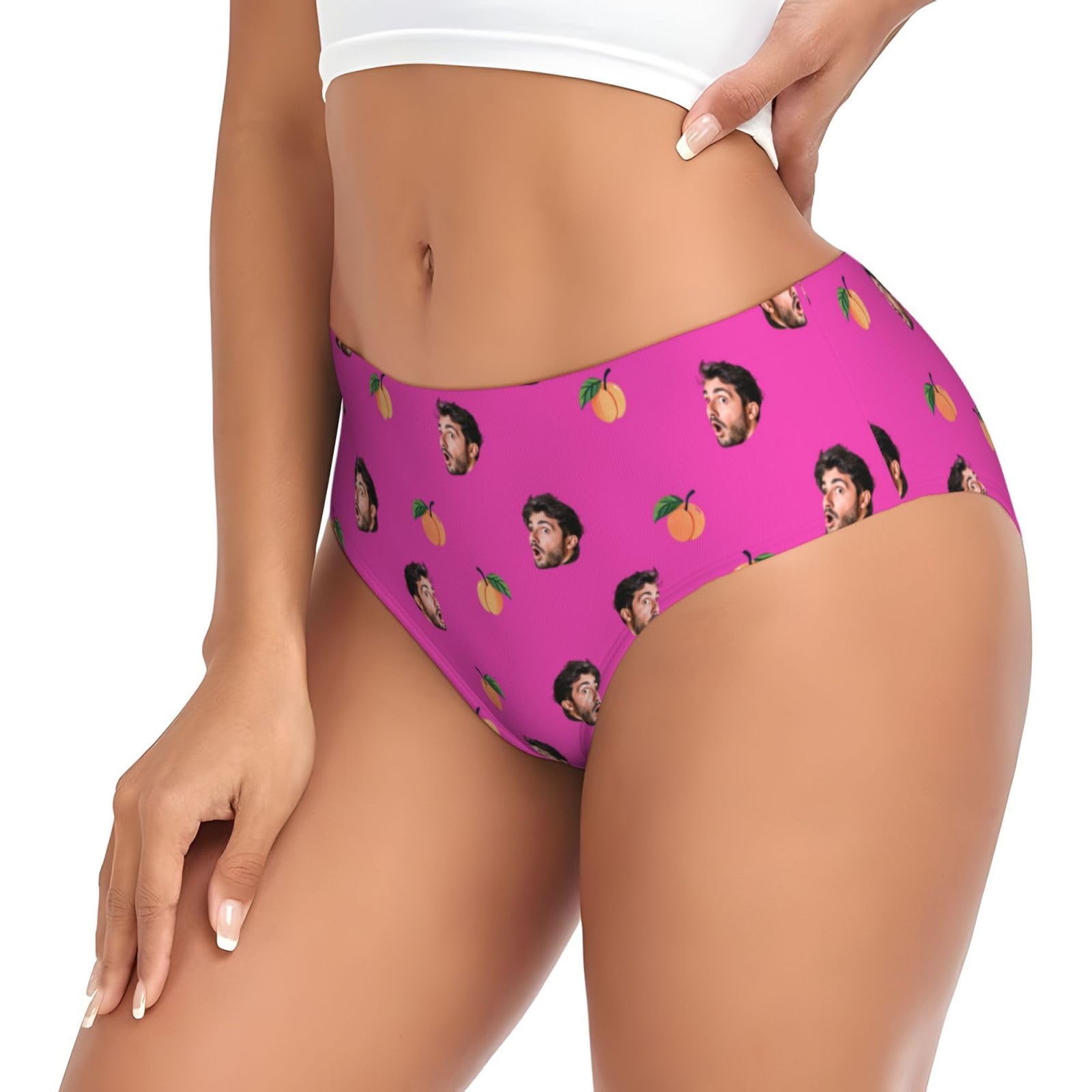 Custom Photo Underwear for Women - Funny Gift for Her - Perfect for Birthdays & Anniversaries