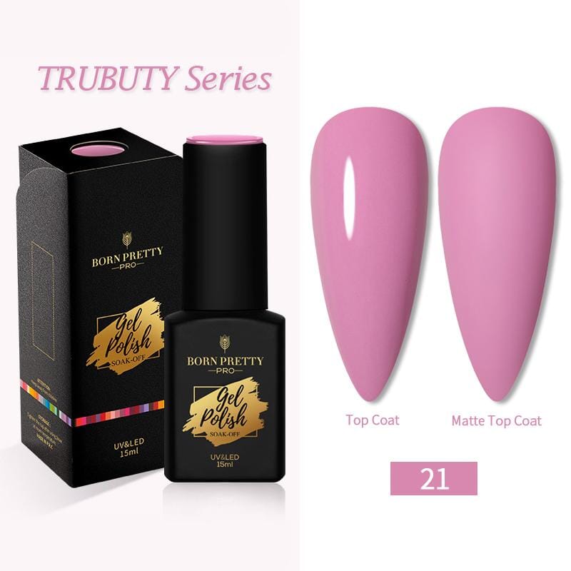 Trubuty Series Gel Polish 15ml - Long Lasting Nail Polish Kit for Salon & Home Manicure - Perfect for Nail Art, DIY Nails, and Professional Use