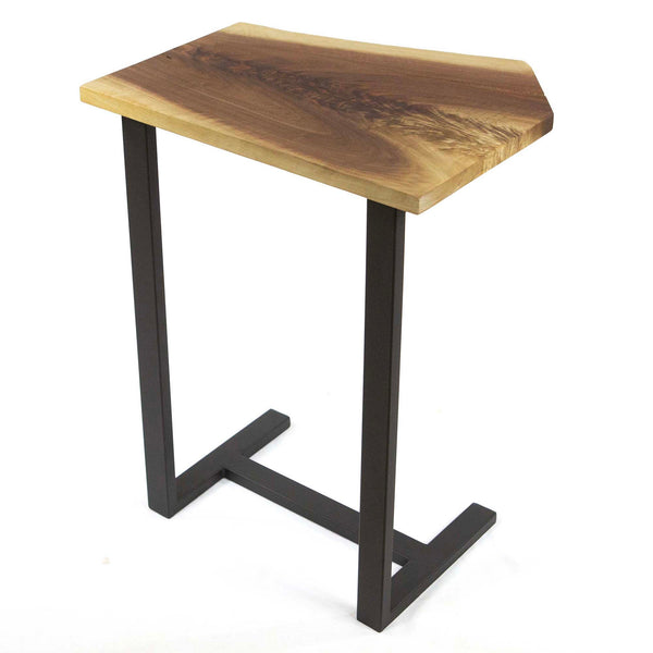 SS012 Metal Side Table Legs - Set of 2, Heavy Duty Furniture Legs for DIY Tables, Desks & Nightstands - Perfect for Home Office, Living Room & Bedroom Decor