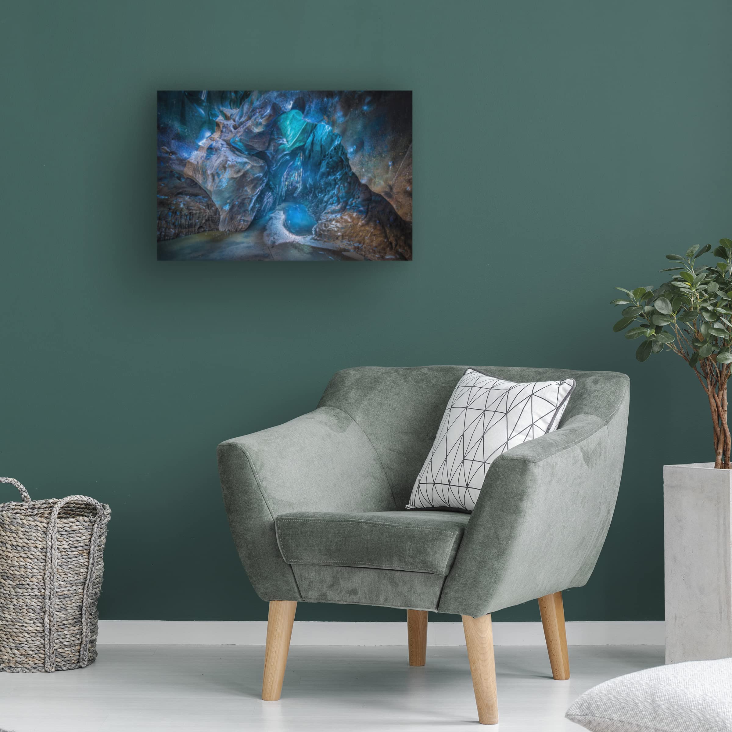 Trademark Fine Art 'Journey To The Center Of The Earth' Canvas Wall Art Print by Jeffrey C Sink - Perfect for Living Room, Bedroom & Office Decor