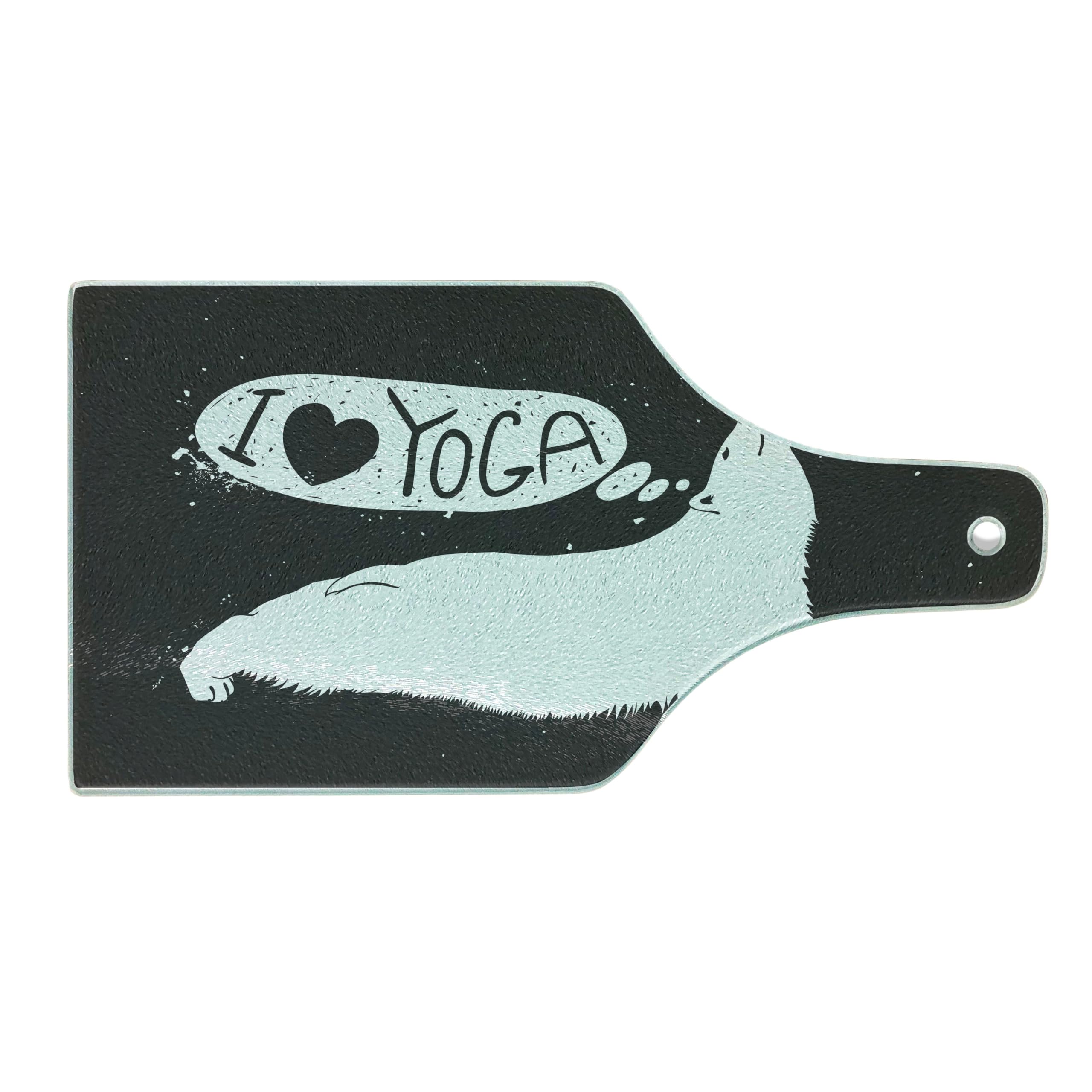 Ambesonne Yoga Cutting Board - Polar Bear 