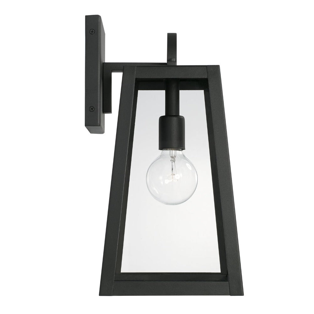Andrew Outdoor Wall Lantern - Weatherproof LED Exterior Light Fixture for Porch, Patio & Garden - Dusk to Dawn Sensor & Rust-Resistant Metal Design