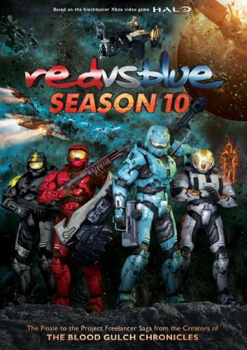 Red vs. Blue Season 10 DVD - Complete Action-Packed Sci-Fi Series | Perfect for Fans of Halo & Machinima | Great for Movie Nights & Gaming Enthusiasts