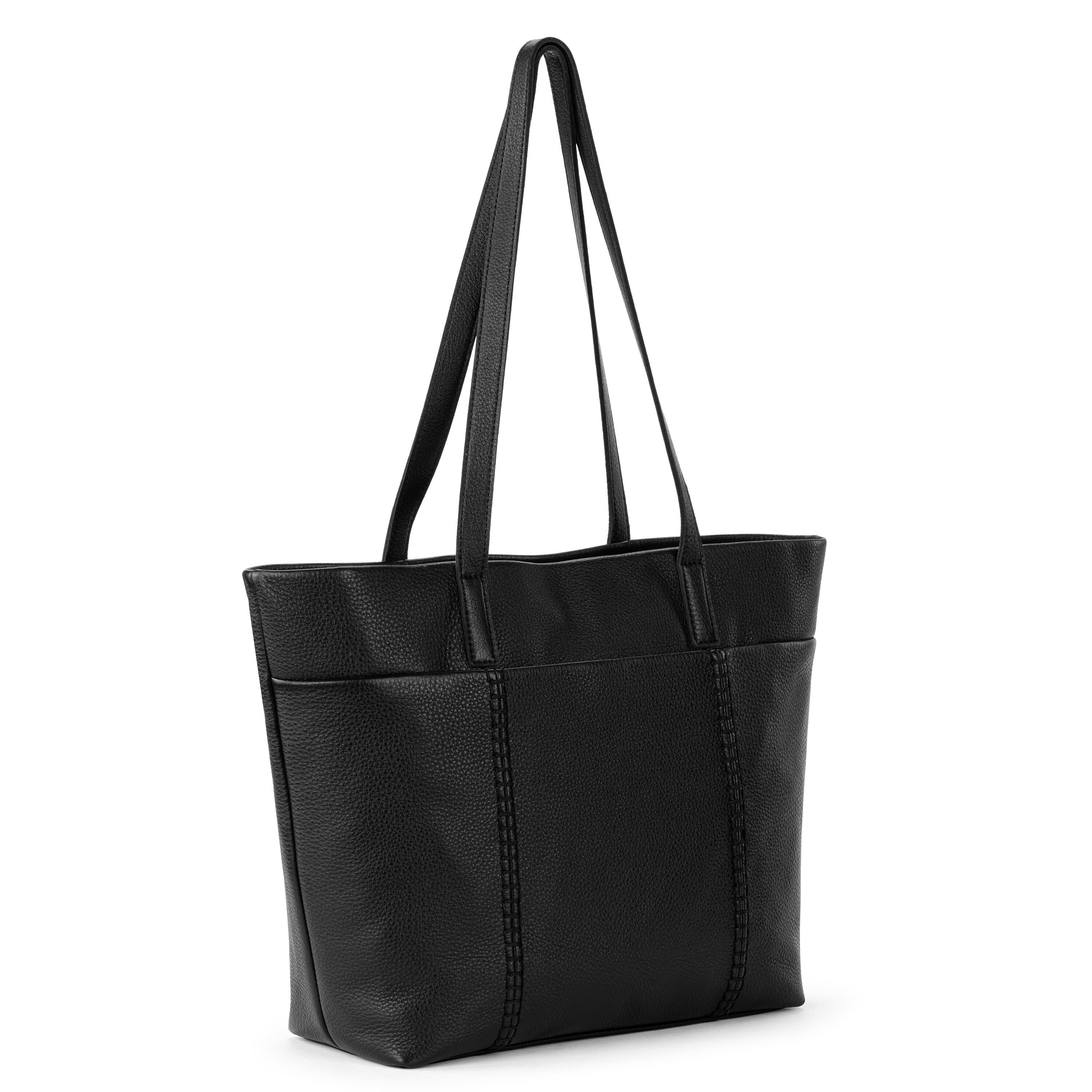 Premium Metro Tote Bag - Genuine Leather Handbag for Women - Stylish Black Shoulder Bag - Perfect for Work, Travel & Everyday Use
