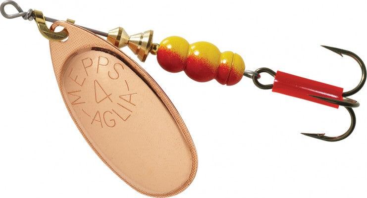 Mepps Aglia Inline Fishing Spinners - Premium Metal Spinnerbaits for Trout, Bass & Walleye - Perfect for Freshwater & Saltwater Fishing Trips
