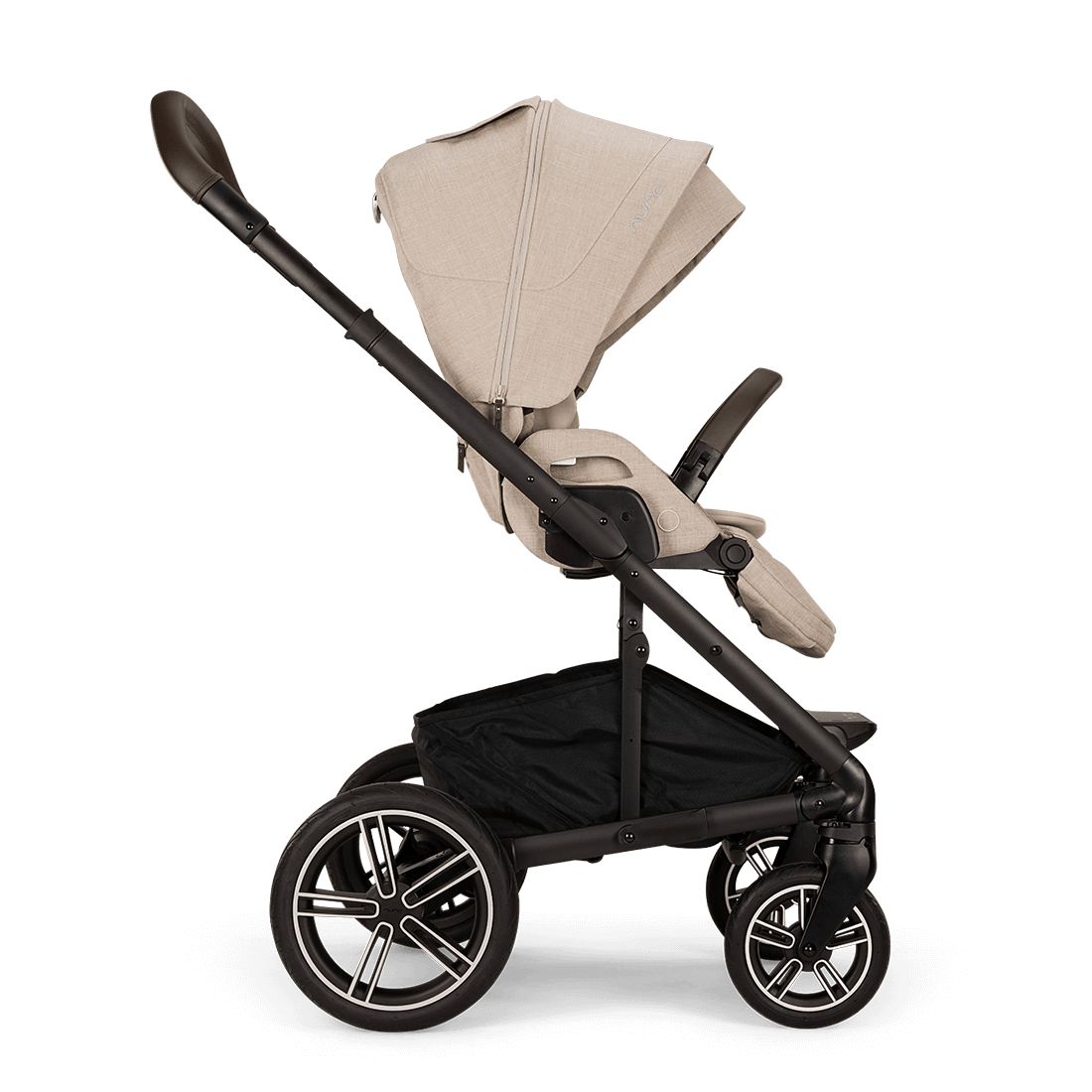 Nuna Mixx Next Stroller with Magnetic Buckle - Lightweight Travel Stroller for Babies & Toddlers - Perfect for City Walks, Shopping, and Air Travel