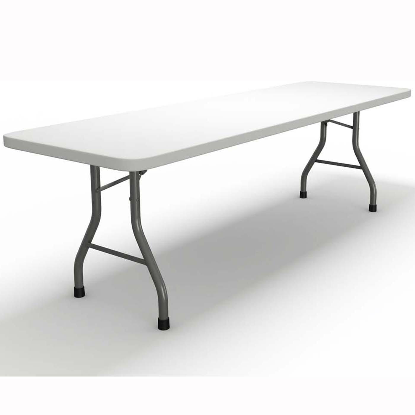 Safco Mayline Event 96x30 Rectangular Table - 8ft Conference & Banquet Table - Dark Gray (773096DGWT) - Perfect for Meetings, Weddings & Office Events