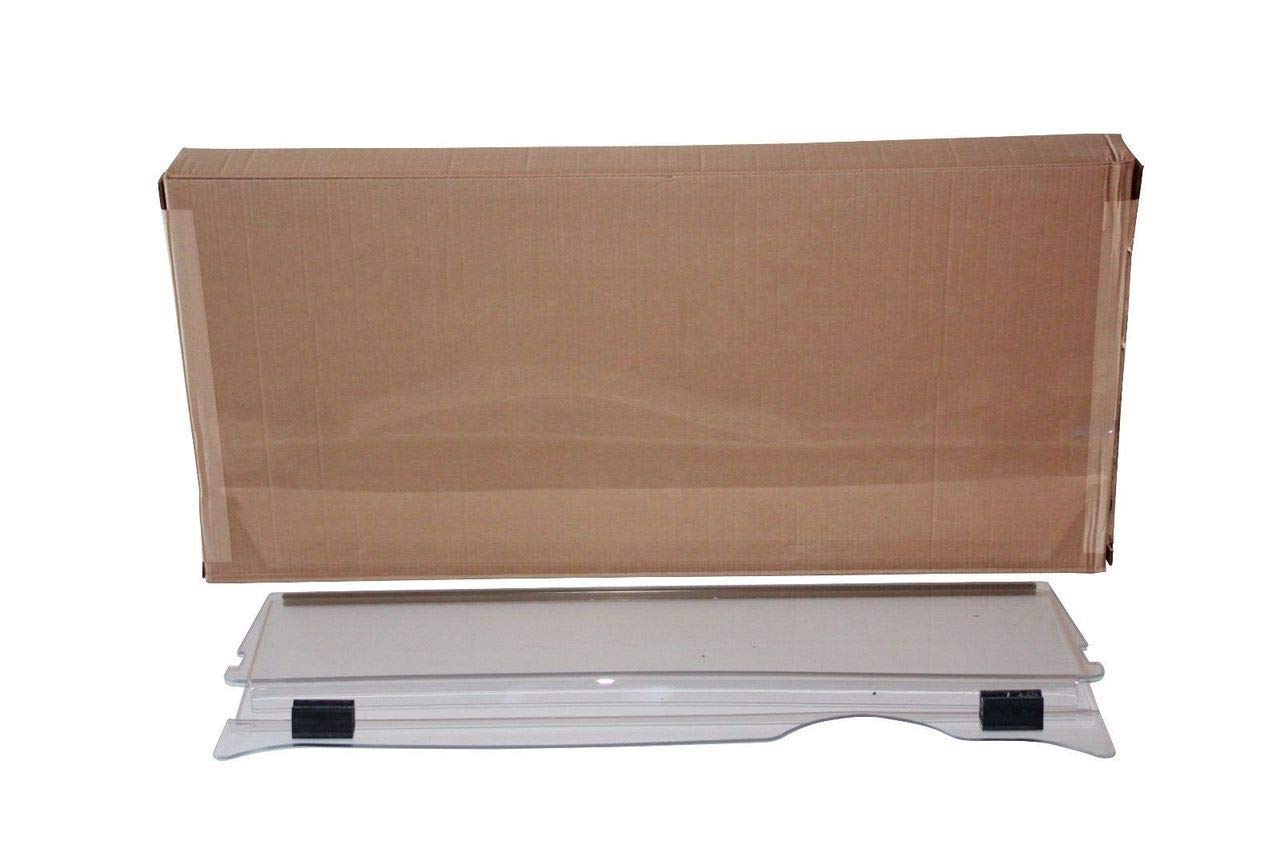 EZGO RXV Golf Cart Clear Fold Down Windshield for 2008+ Models - Durable Protection for Golfing & Outdoor Adventures
