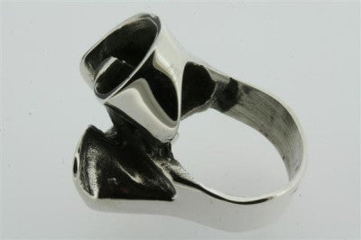Sterling Silver Ribbon Ring - Elegant & Dainty Jewelry for Women - Perfect for Weddings, Parties & Everyday Wear