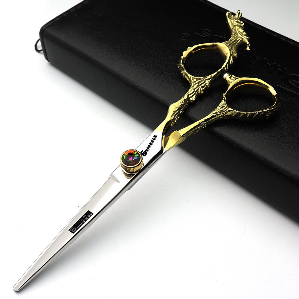 Professional 6.0 Inch Hair Cutting & Thinning Scissors Set - Japanese Salon Quality Styling Shears for Precision Haircuts | Perfect for Barbers, Stylists & Home Use