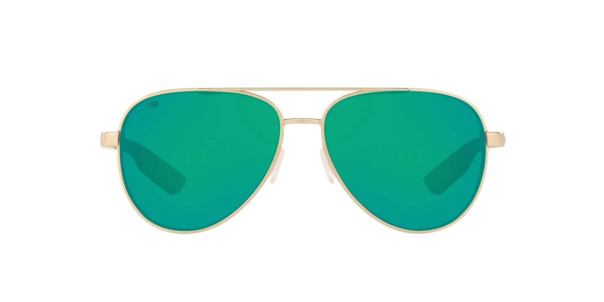 Costa Del Mar Peli Aviator Sunglasses - Polarized UV Protection for Men & Women - Stylish Pilot Sunglasses for Driving, Fishing & Outdoor Adventures