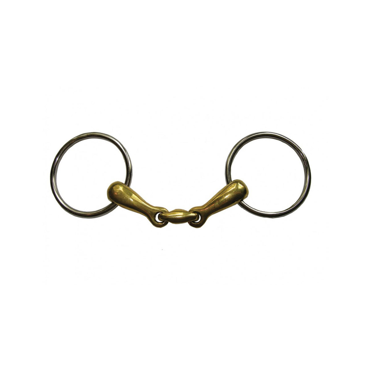 Jump'in French Link Large Canon Bit - Durable Horse Bit for Training & Show Jumping - Perfect for Equestrian Riders & Horseback Riding Enthusiasts