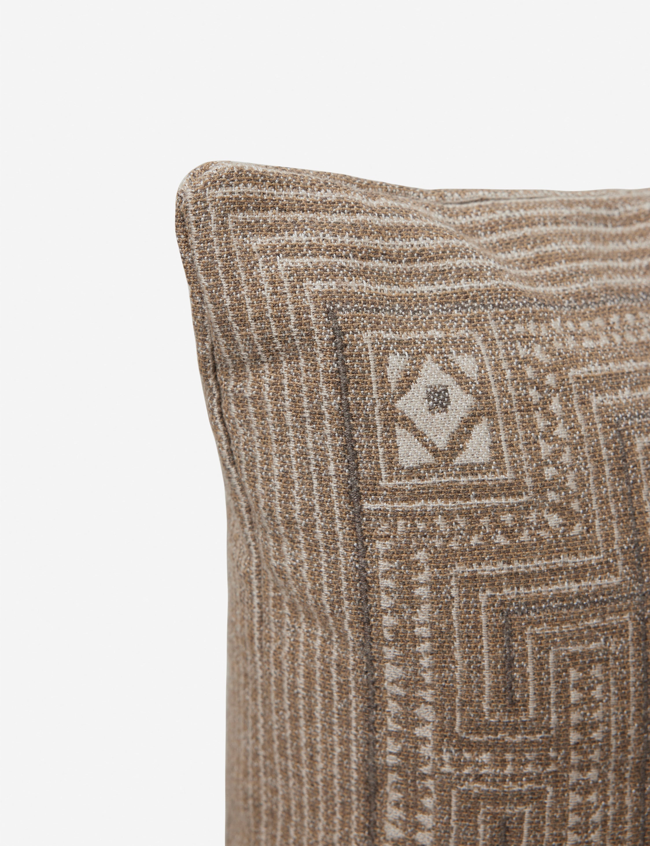 Azra Indoor Outdoor Pillow - Sunbrella Fabric Cushion for Patio, Sofa & Bed - Water-Resistant & UV-Protected by Lulu and Georgia - Perfect for Living Room, Garden & Poolside Relaxation