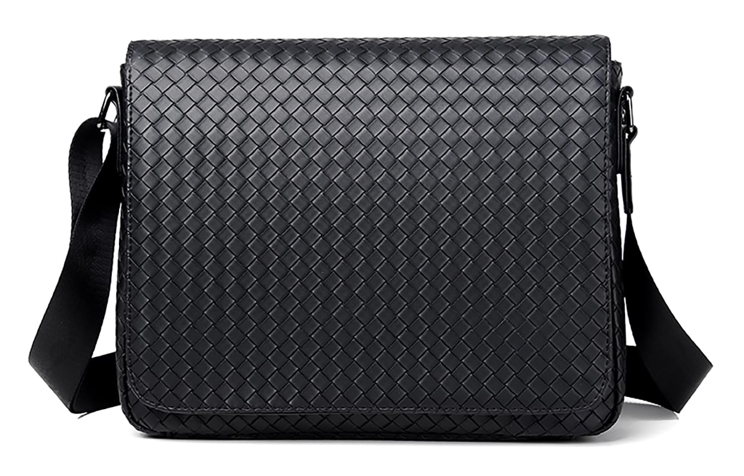 Premium Men's Leather Shoulder Bag - Waterproof & Anti-Scratch Crossbody Messenger Bag for Work, Travel & Daily Use