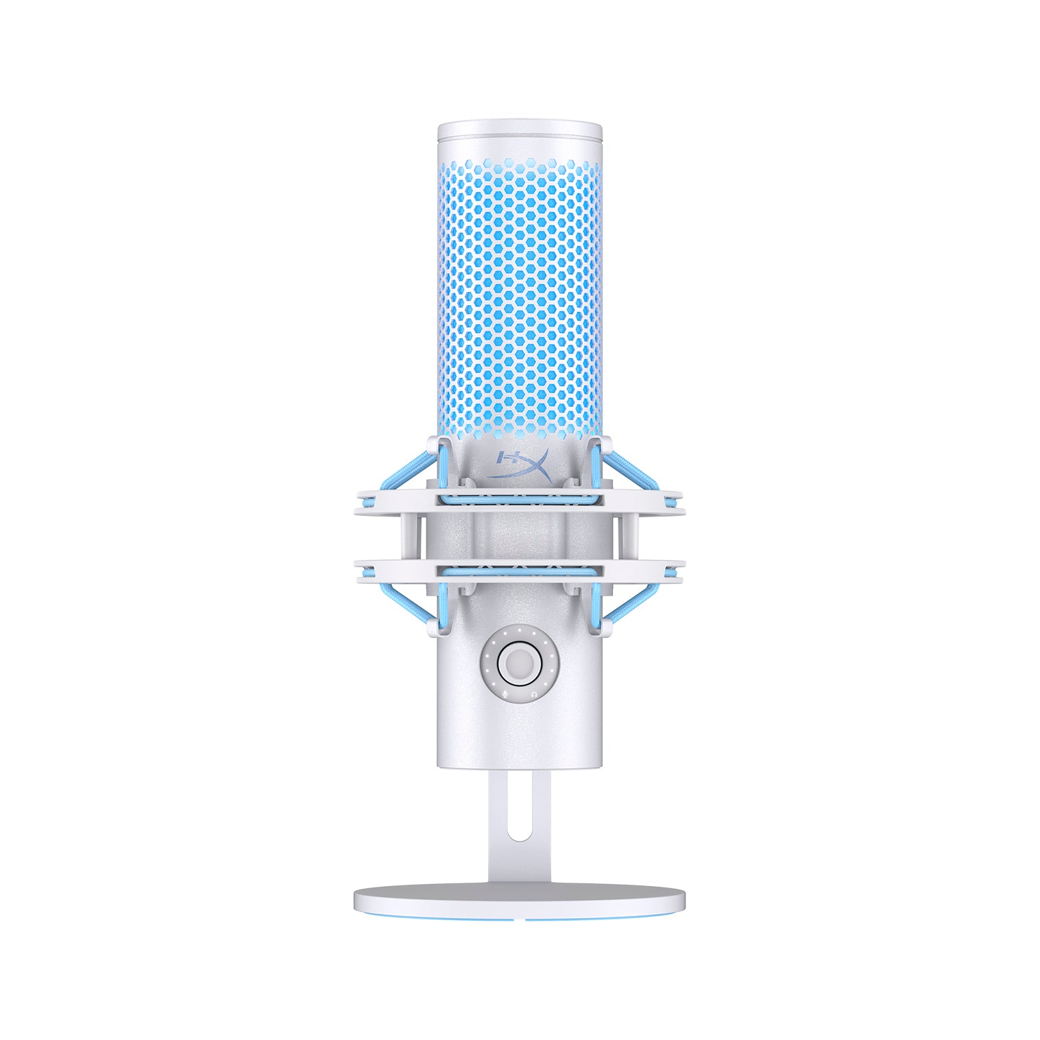 HyperX QuadCast 2 USB Condenser Gaming Microphone with RGB Lighting - Professional Streaming, Podcasting & Voice Recording for PC, PS4, PS5 (Perfect for Twitch, Discord & YouTube Content Creation)