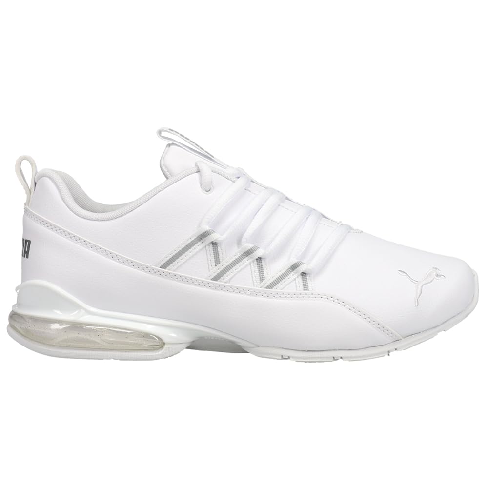 Puma Riaze Prowl Metal Women's Running Shoes - Silver & White - Size 9.5 US | Lightweight Athletic Sneakers for Jogging, Gym Workouts & Daily Wear